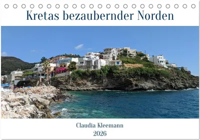 Produktbild von Kretas bezaubernder Norden (Tischkalender 2026 DIN A5 quer), CALVENDO Monatskalender