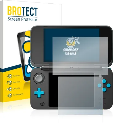 Produktbild von BROTECT Entspiegelungs Schutzglas für Nintendo 2DS XL Schutzfolie Panzer Folie Glas Display Schutz matt