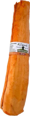 Produktbild von IMKERSHOP Kauartikel für Hunde – Hundesnack – In Form eines Knochens – Sicher – Kalbsleder, Geschmack Honig, Größe 12,7 cm