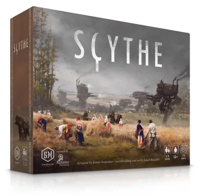 Zdjęcie produktu dla Scythe (Wydanie angielskie) – Gra planszowa – Stonemaier Games – 2-5 graczy – 14+