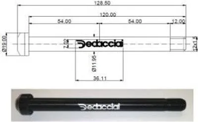 Produktbild von Dedacciai-Steckachse für M12 120 mm