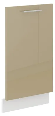 Produktbild von Frontblende Geschirrspüler vollintegriert 45 cm Cappuccino Hochglanz Küche Lara