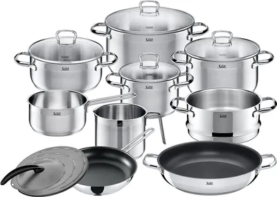 Produktbild von Silit Toskana Kochtopf-Set, 10-teilig