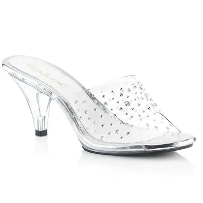 Produktbild von BELLE-301RS Damen Slipper von Fabulicious, Transparent EU 38, US 8