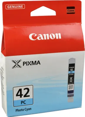 Produktbild von Canon CLI-42PC Tinte Foto-Cyan, Standardertrag, Foto zyan, Tinte auf Farbstoffbasis, 1 Stück(e), 292 Seiten
