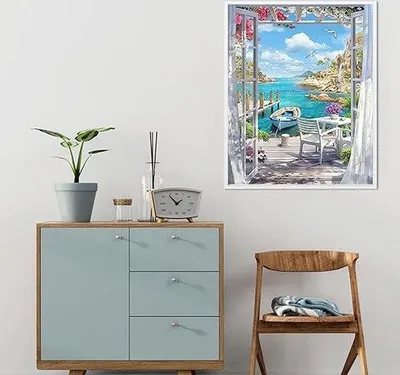 Zdjęcie produktu dla Obraz akrylowy 40 x 40 cm – malowanie według numerów