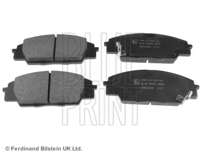 Produktbild von BLUE PRINT Bremsbeläge Satz Vorne für HONDA CIVIC VIII Hatchback (FN, FK) ADH24258