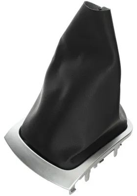 Für Renault Megane III 2008- Schaltmanschette Rahmen SILBER für Schaltknauf in der Farbe SILBER von GOLDCAR