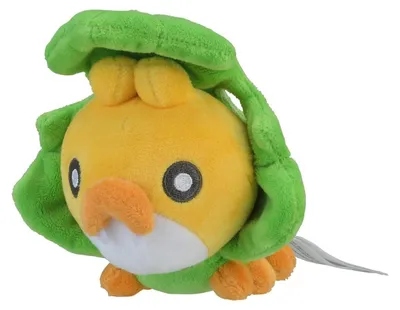 Produktbild von Pokemon Strawickl Kuscheltier - 10 cm Plüschtier Sewaddle