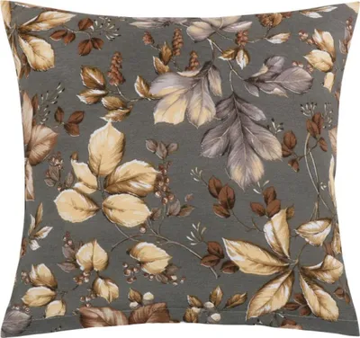 Zdjęcie produktu dla Poszewka EMA – 45 x 45 cm – szara, beżowa, brązowa