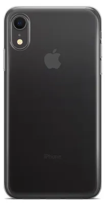 Produktbild von Mobigear Basics, durchsichtige iPhone XR Hülle, flexibles TPU-Rückseite – transparent