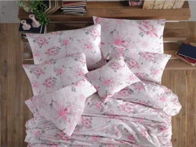 Produktbild von Leinen Satin 140x200, 70x90cm Floreta