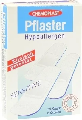 Obrázok produktu pre WUNDmed® 02-043 WUNDmed® Pflaster Sensitiv Hypoallergen 02-043 weiß, 10 St.