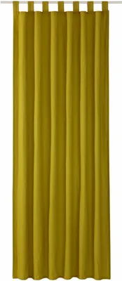 Produktbild von TOM TAILOR Blickdichter Schlaufenvorhang DOVE Heugrün 140 x 255 cm
