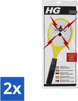 Imagen del producto de HG X - Trampa eléctrica para moscas - Paquete de 2 unidades