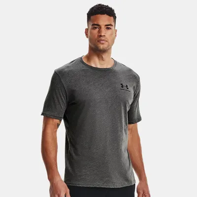 Immagine prodotto di Under Armour Sportstyle Petto Sinistro Ss Charcoal Medium Heather / L