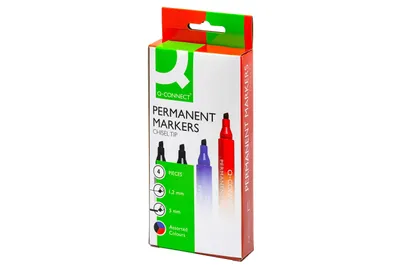 Produktbild von Connect Permanent markers Squint Point 4 pieces, Multi
