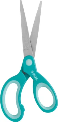 Produktbild von Herlitz Design Bastelschere / spitz / Farbe: hellblau