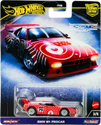Obrázek produktu pro Hot Wheels Bmw M1 Procar Exotic Envy 3/5 Hkc79 1:64 Neues Metallmodell