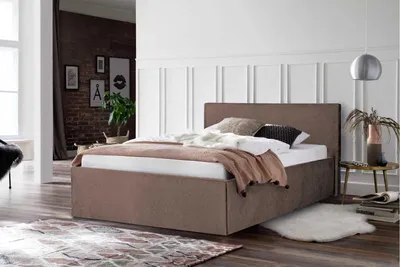 Produktbild von Polsterbett bali Coffee 200 x 200 x 40 cm Bettkasten Mit hochwertiger Matratze H2 (bis 100 kg) und Lattenrost