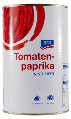 Produktbild von aro Tomatenpaprika in Streifen 3,9KG