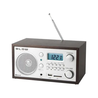 Obrázok produktu pre BLOW 77-532#, Cestovné, Analóg, AM, FM, 87,5 - 108 MHz, 530 - 1600 kHz, Drevo