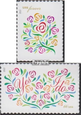 Produktbild von Briefmarken USA 2013 Mi 4963I BA-4964I BA (kompl.Ausg.) postfrisch Grußmarken