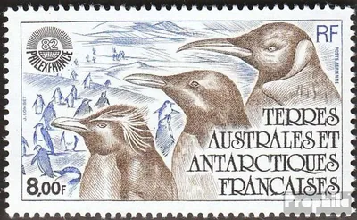 Produktbild von Briefmarken Französ. Gebiete Antarktis 1982 Mi 167 (kompl.Ausg.) postfrisch Briefmarkenausstellung