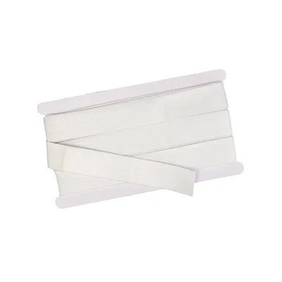 Produktbild von ZADAWERK Gummiband - 1 cm x 10 m - Weiß - Hosengummi - nähen - basteln - Haushalt
