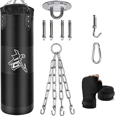 Immagine prodotto di Set da kickboxing per adulti - Set da boxe nero
