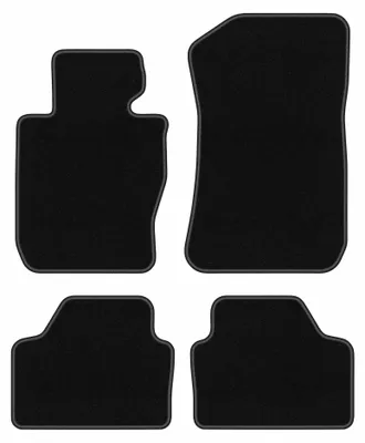 Immagine prodotto di Tappetini in moquette per BMW X1 E84 xDrive 2004-2011 – set 4 pezzi, neri, su misura – Wielganizator BASIC
