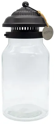 Produktbild von Dekovita, Glaslaterne mit  Deckel