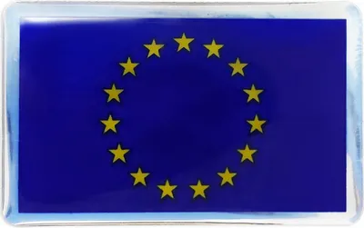 Immagine prodotto di Adesivo 3D bandiera Europa HQ, 29 x 47 mm