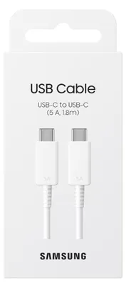 Zdjęcie produktu dla Samsung EP-DX510JWEGEU, 1,8 m, USB C, USB C, Biały