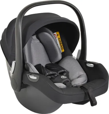 Produktbild von Cangaroo Babyschale Macan i-Size (40 - 83cm) Gruppe 0+, verstellbare Kopfstütze grau