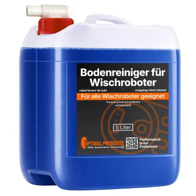 Produktbild von Bodenreiniger für Wischroboter Reinigungsmittel Konzentrat | frische Duft 5 L