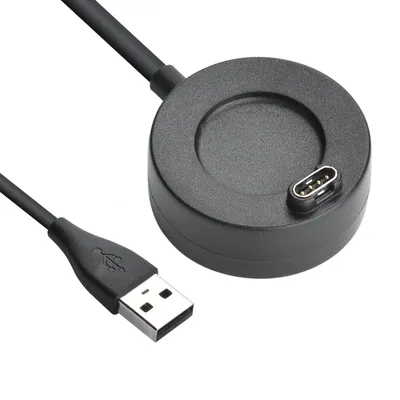Produktbild von USB Ladekabel Für Garmin Fenix 7 / 7S / 7X Pro,Fenix 5 5S 5X Plus 6 6X 6X Pro, Vivomove 3 / Garmin Forerunner 165/ 158 Edition Round Charge Kabel