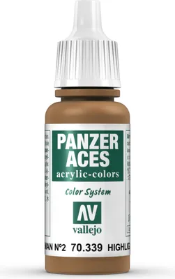 Produktbild von Vallejo 70.339, Braun, Acrylfarbe, Flüssigkeit, 17 ml, 1 Stück(e)