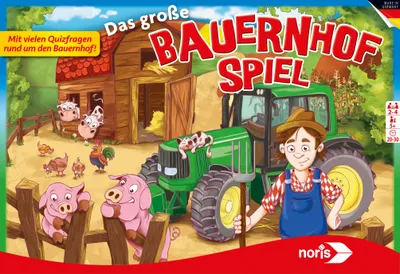 Produktbild von Noris Spiele Das große Bauernhofspiel; 606011632