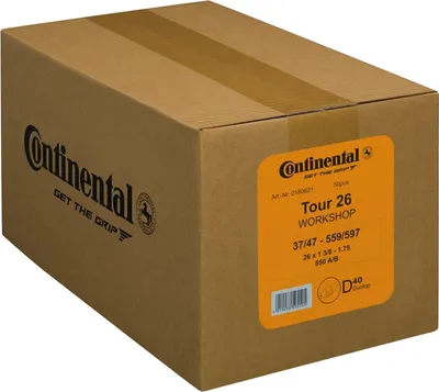 Produktbild von Continental Schlauch Tour 26 werkstattv.1Kt/50 26x1 3/8-1.75" 37/47-559/597 DV 40mm