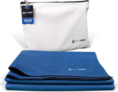 Produktbild von Reise Yogamatte “Seaport“ aus Naturkautschuk inklusive Tragetasche Leinen – absolute Rutschfestigkeit, leicht faltbar, ökologische Reisematte,