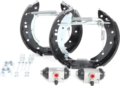 Produktbild von BOSCH Bremsen Set Bremsbackensatz Hinten passend für PEUGEOT 206 Schrägheck (2A/C) 0 204 114 605