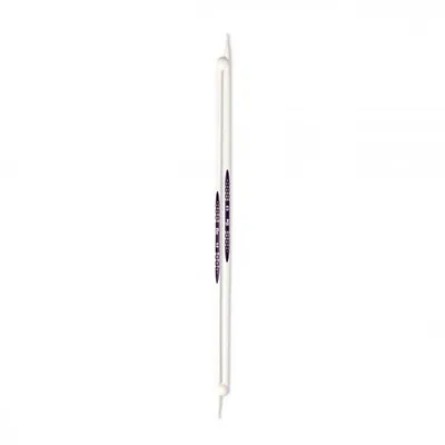 Produktbild von Prym 11903580, Einzelspitzen-Stricknadel, Weiß, Kunststoff, 350 mm, 6 mm, 2 Stück(e)