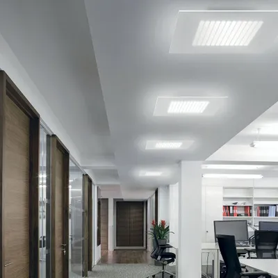 Produktbild von Linea Light Dublight S LED-Deckenleuchte quadratisch