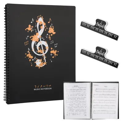 Produktbild von Elzusha – A4-Musikmappe mit 40 Seiten und Verschluss