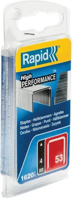 Image de Rapid Tools 40109501 Rapid Feindrahtklammern Typ 53, 4 mm, Kleinpackung