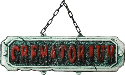 Obrázek produktu pro Halloween-Dekoration Crematorium 41 x 10 cm