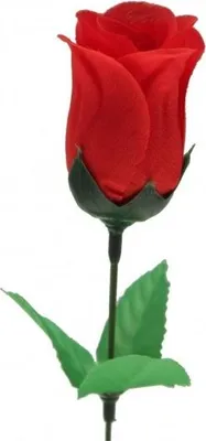 Produktbild von Wirtschaftliche Kunstblume rote Rose 45 cm