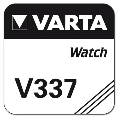 Productafbeelding van Varta knoopcel batterij, zilveroxide, V337/SR416, 1,55 V (verpakking met 1 stuk)
