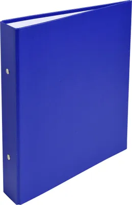 Image de Exacompta 20x Classeur rembordé prolypropylène 2 anneaux 30mm A5 Bleu 51072E